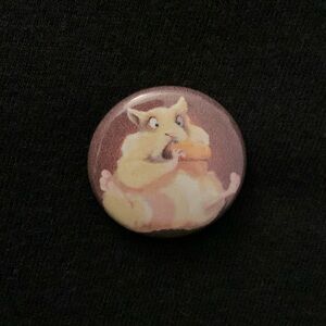 Hamster button 1”